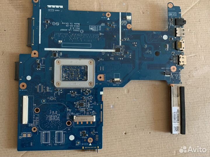Материнская плата HP LA-A996P под восстановление