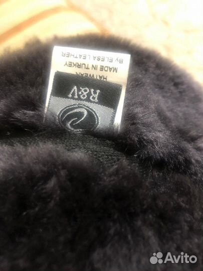 Меховая мужская кепка