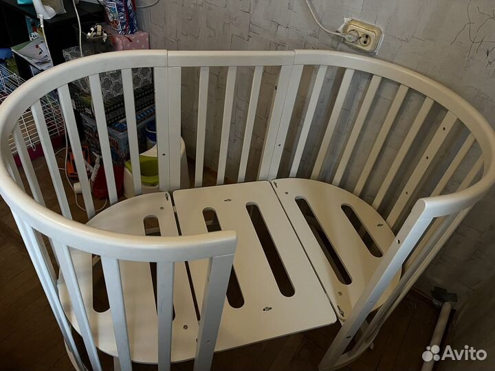 Детская кровать Ellipse с матрасом