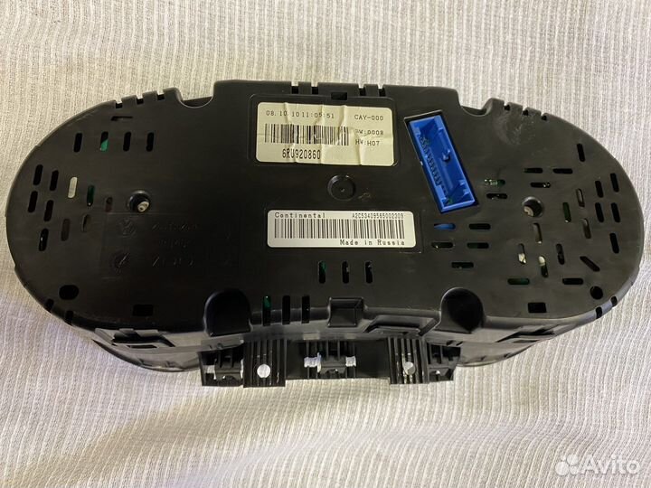 Щиток приборов volkswagen polo 5 оригинал