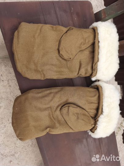 Рукавицы меховые