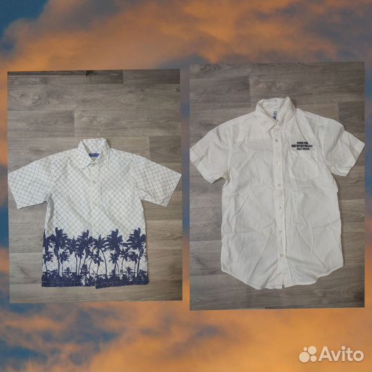 Рубашки для мальчика с коротким рукавом