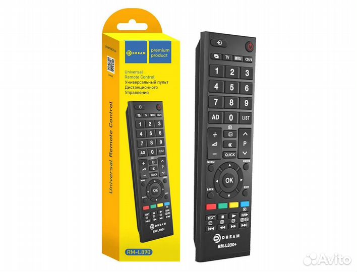 Пульт универсальный для toshiba