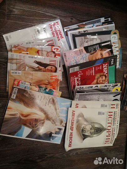 Журналы глянцевые новые