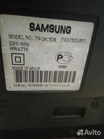 Телевизор видеодвойка