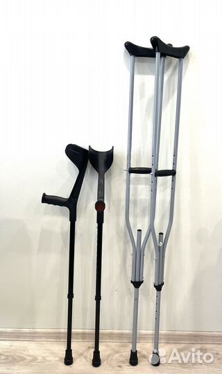 Костыли подмышечные/локтевые в аренду