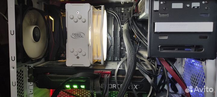 Мат. плата + i5 9600K + память DDR 4