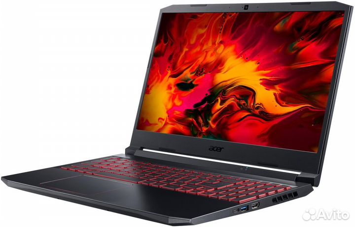 Acer 15.6 R5-4600 6яд12пт GTX1650Ti/4 8Gb SSD256