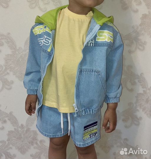 Джинсовая куртка для мальчика 92