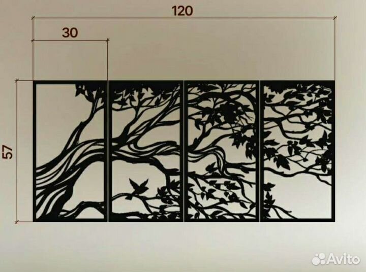 Новое декоративное пано