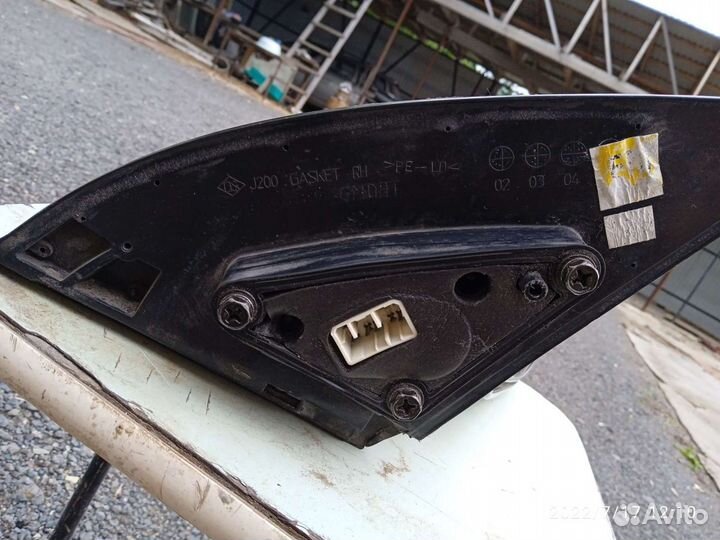 Правое зеркало Chevrolet Lacceti электрическое