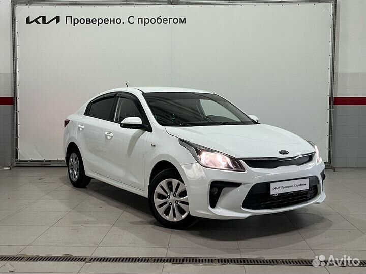 Kia Rio 1.6 МТ, 2018, 93 000 км