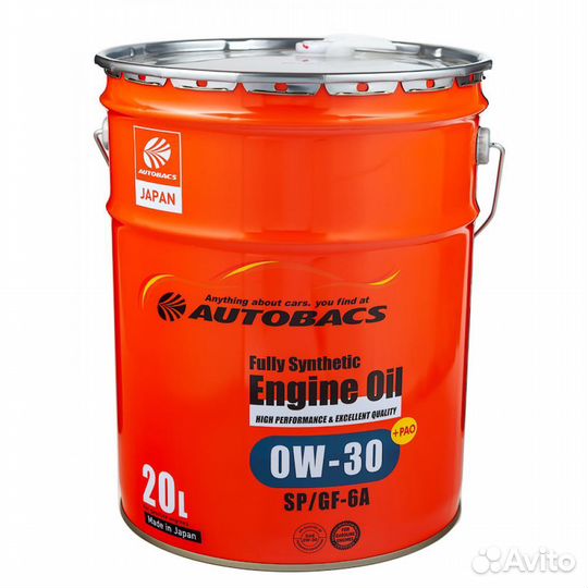 Autobacs 0w30 на розлив