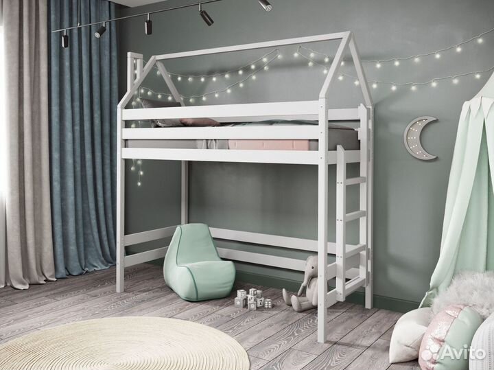 Кровать чердак