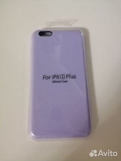 Силиконовый чехол для iPhone 6plus и 6S plus