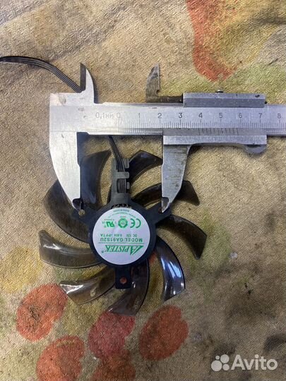 Вентилятор для видеокарты 85 мм