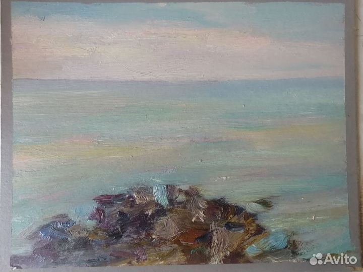 Морской этюд, масло