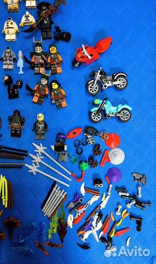 Lego минифигурки Ninjago/Marvel