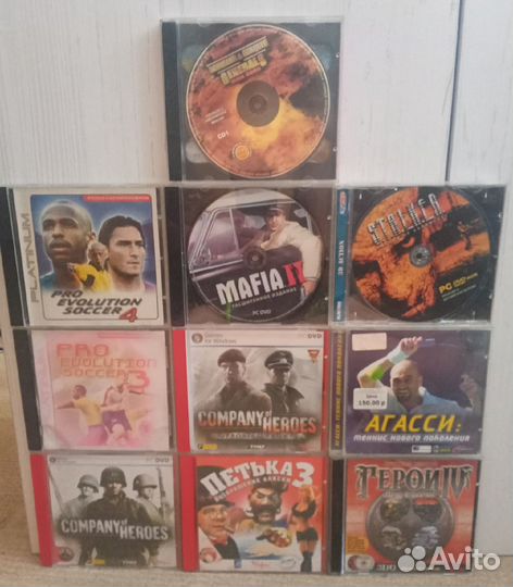 CD Диски с играми для пк