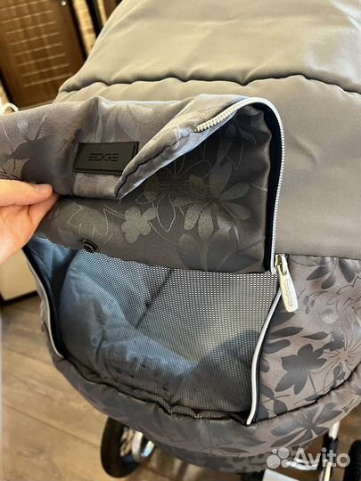 Коляска emmaljunga 2 в 1 edge DUO Lounge Grey