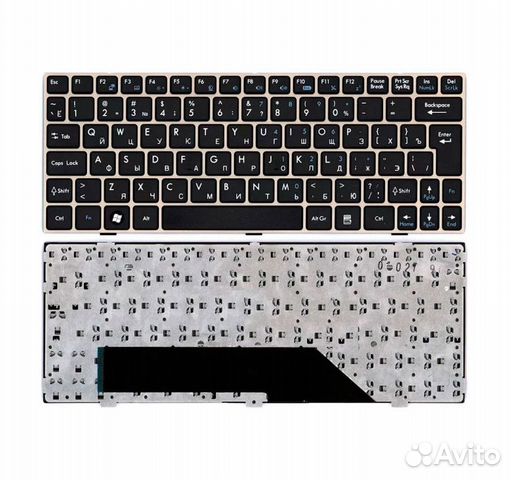 Клавиатура для ноутбука MSI U135, U160
