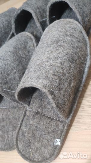 48 размер войлочные тапки