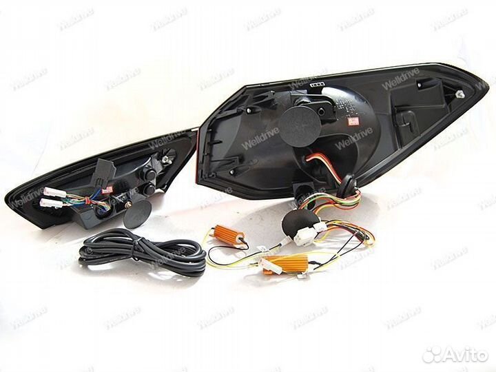 Фонари Ford Focus 4 18-21 HB LED красно-белые