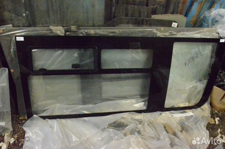Стекло заднее боковое левое с форточкой Газель цмф