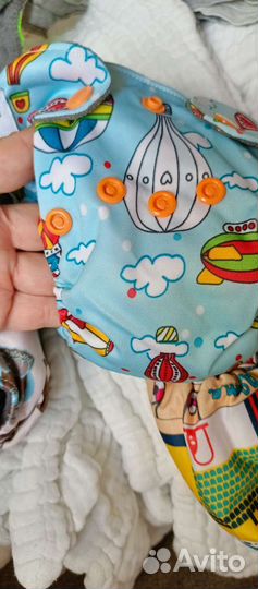 Многоразовые подгузники new born памперсы
