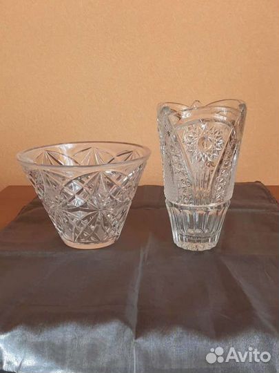 Ваза хрустальная для цветов и фруктов