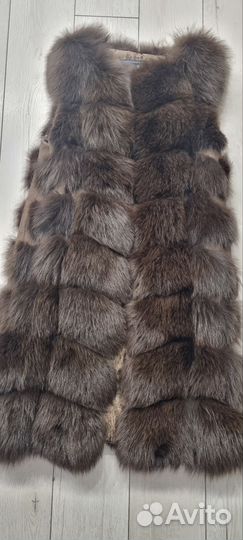 Жилетка из песца