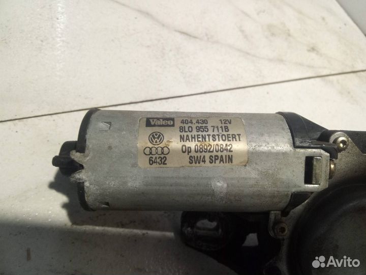 Моторчик заднего стеклоочистителя (дворника) Audi