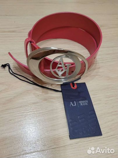 Ремень женский кожаный Armani Jeans орегинаал