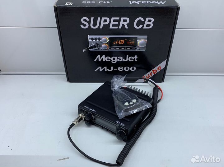Автомобильная радиостанция MegaJet MJ-600 turbo