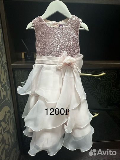Платье на выпускной от 110-до134