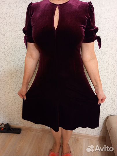 Бархатные платье