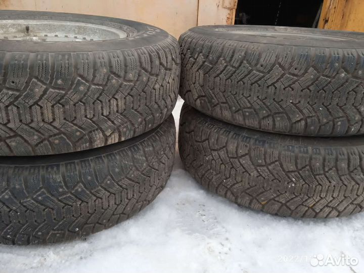 R15 Cordiant Nordway 235/75, PCD 6x139.7 DIA 110