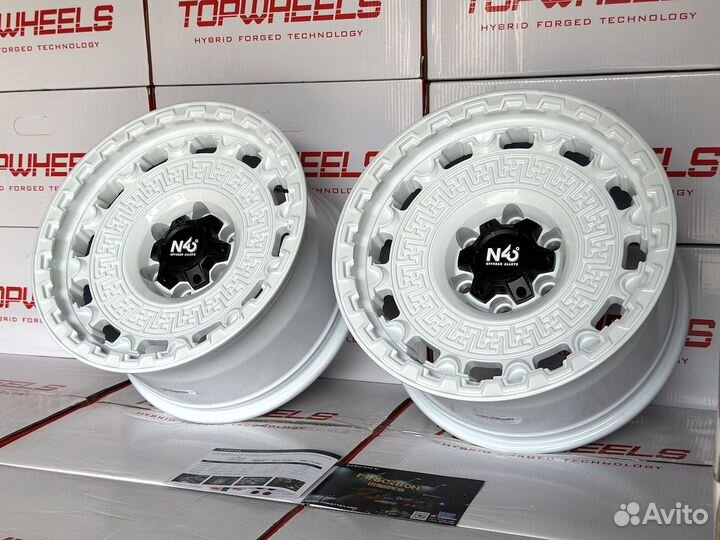 Makstton N40 CK04 17 9.0J ET0 6x139.7 100.1 White