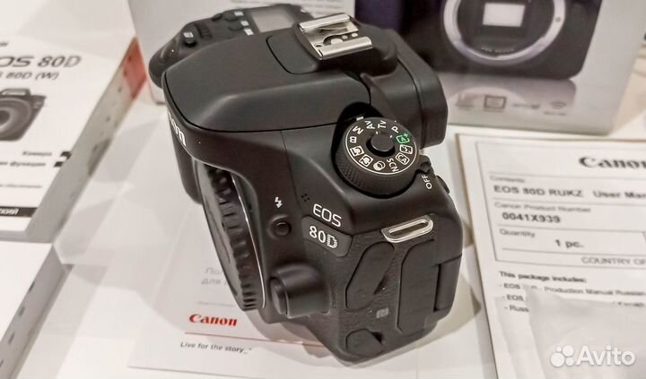 Фотоаппарат Canon EOS 80D Body