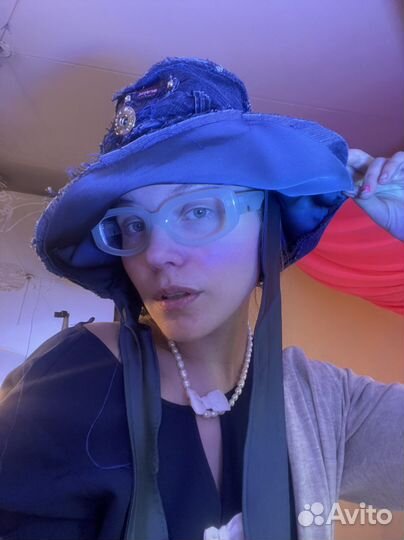 Джинсовая панама