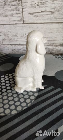 Фарфоровая статуэтка СССР Собака
