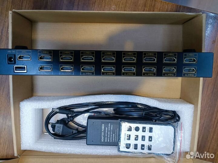 Hdmi сплиттер 1x16 с медиаплеером / Dr.HD SP 1164