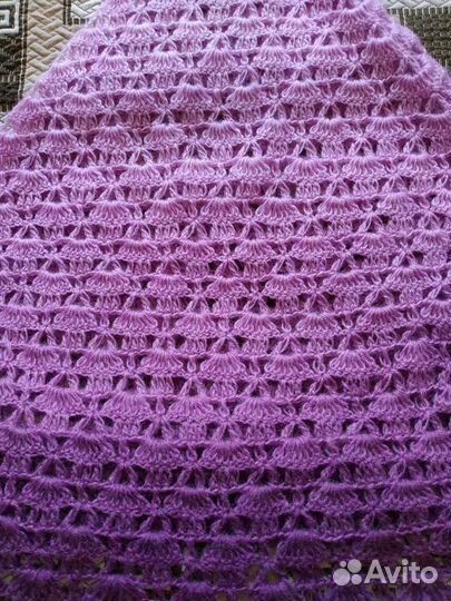 Шаль/бактус из турецкой пряжи