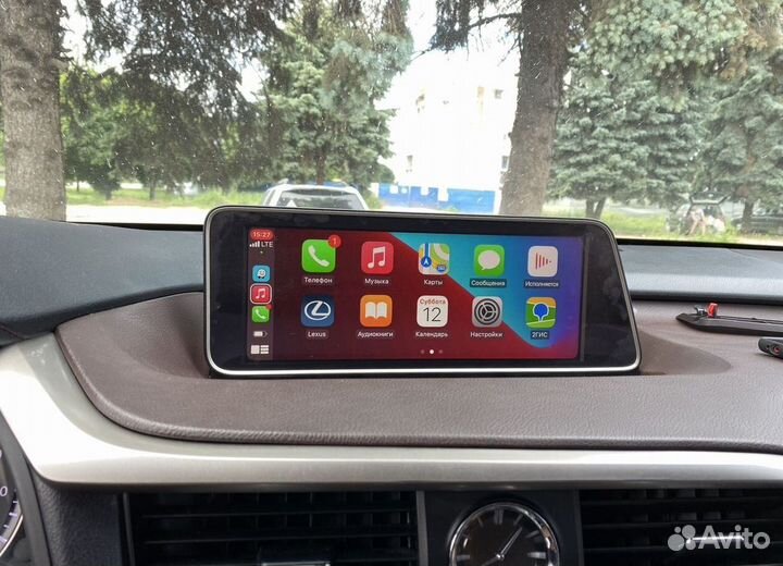 Lexus LX carplay Блок к монитoру/карплей Лексус