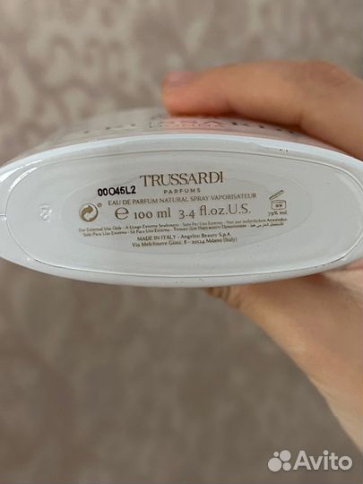 Trussardi духи женские оригинал 100ml