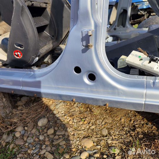 Левый порог opel astra G