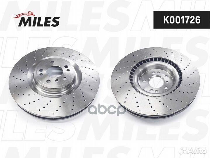 Диск тормозной передний D375мм mercedes ML W166