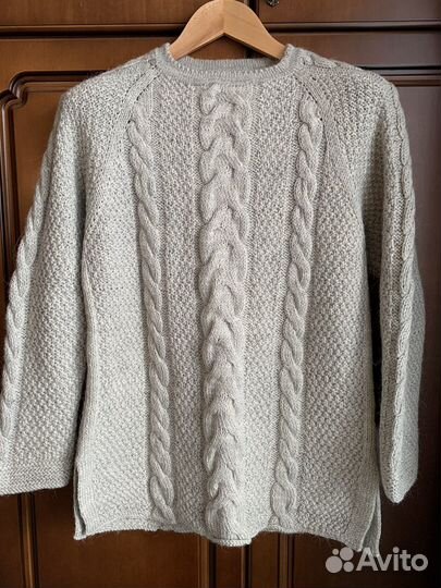 Джемпер ручной работы женский альпака р.42-44