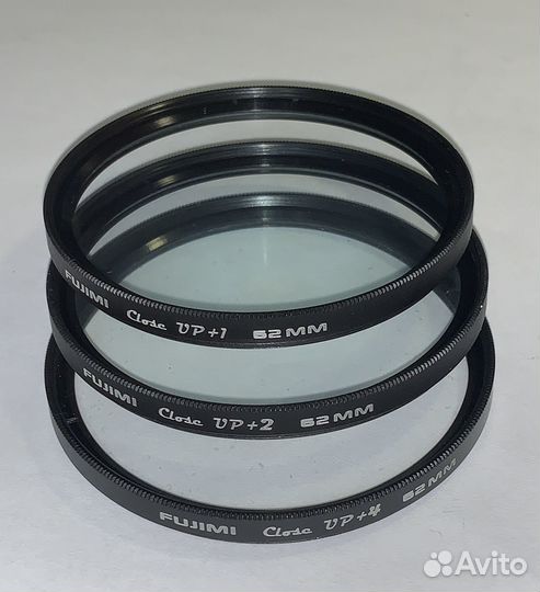 Макролинзы Fujimi Close UP SET (+1, +2, +4) 62мм