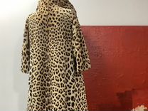 Уникальная шуба из натурального леопарда винтаж